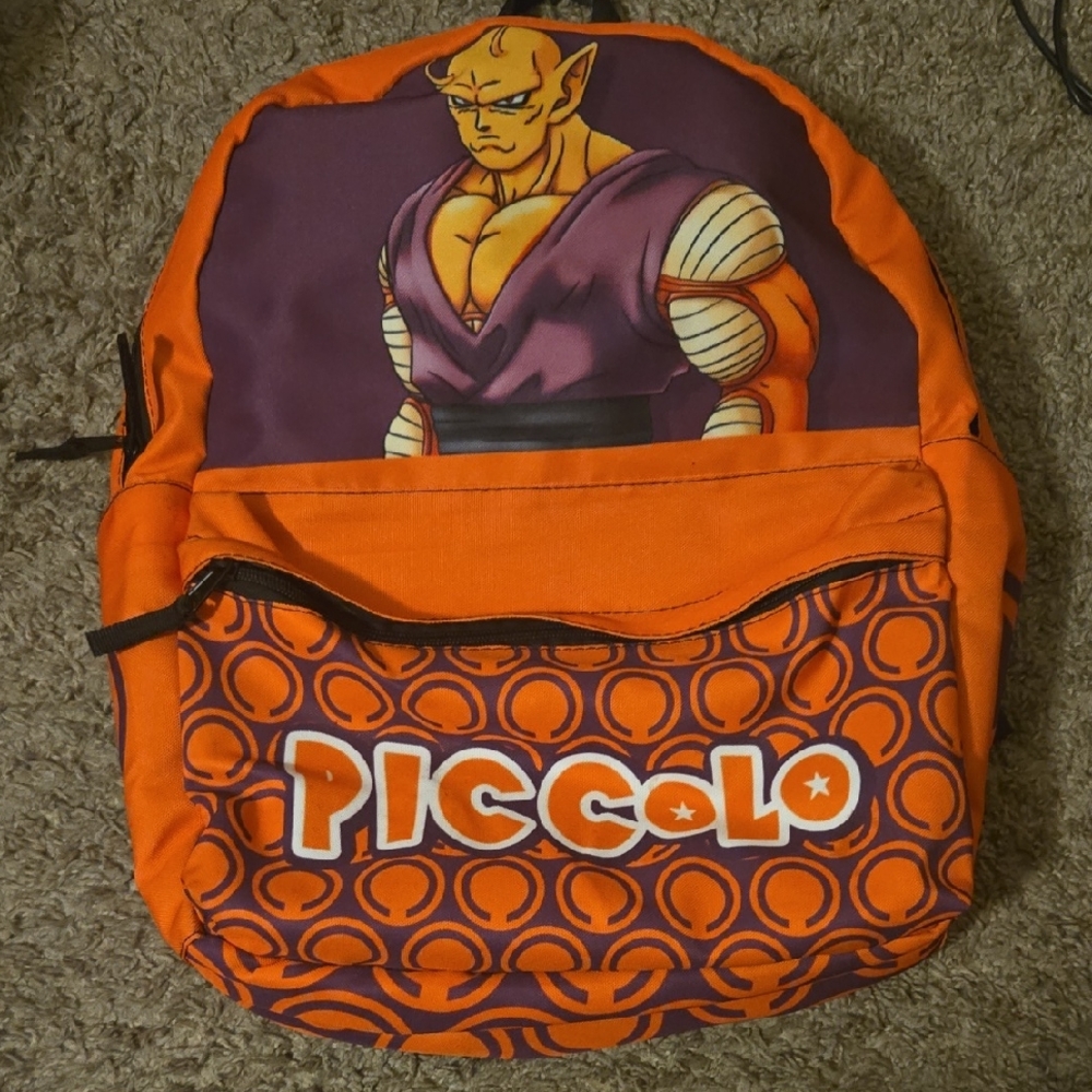 Piccolo Orange and Purple Backpack